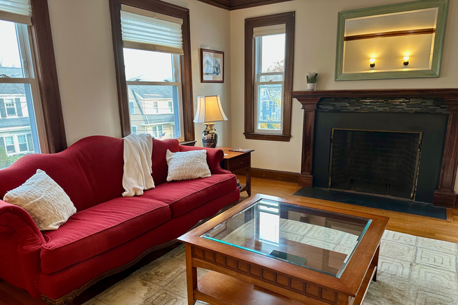Living Room - New! Furnished 3BR 1BA Condo, Close to Boston, Cambridge & Waltham
