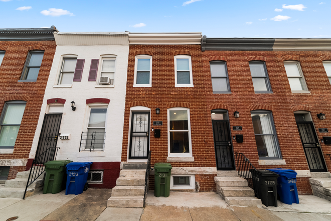 Front - Perfect for Students with Parking Four Blocks From Johns Hopkins Townhome