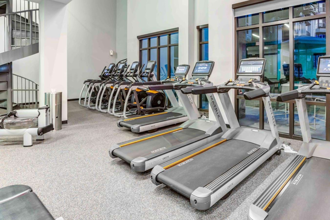 Fitness room - Union on Fletcher Apartments