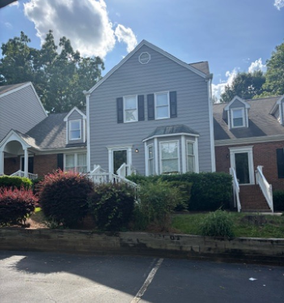 Front with private parking spaces - Townhouse close to Centennial Campus and Downtown Raleigh!