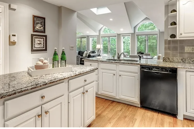 Kitchen to Family Room - Furnished Family Home in Prime Lexington Location