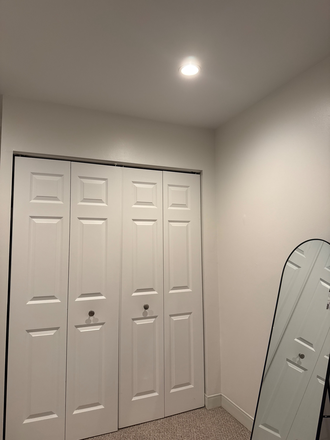 Bedroom: Fully furnished, sunny, and comfortable with a closet and great natural light. - Furnished Room Available Jan 1- Lease Takeover in Brighton Apartments