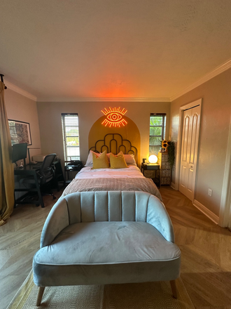 Bedroom - Madrid Towers Condo, In the Heart of Coral Gables