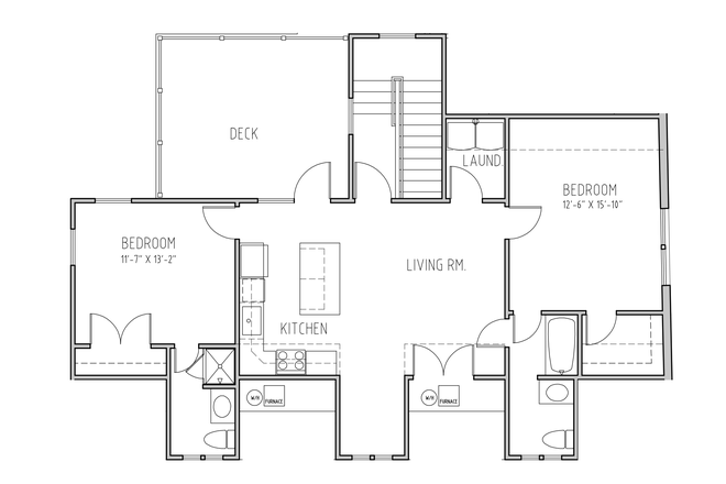 Floorplan - 2BR apt-Nassau St-Princeton