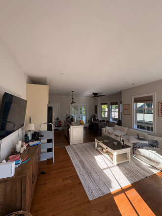 Living Room/Kitchen View 1 - 2nd Floor Apartment in Mission Hill!