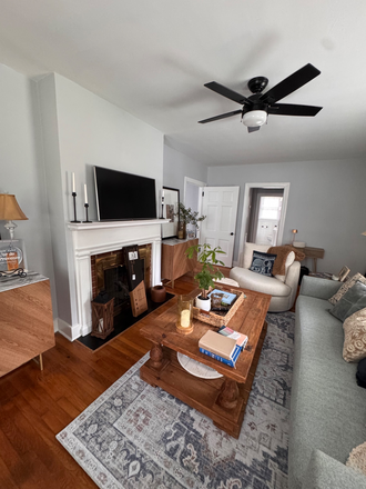 Living Room - Newly Renovated 3-Bedroom, 2 Bath House/Apartment – Steps from W&M School of Education