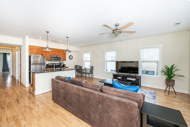 Living room - McDonough Townhome