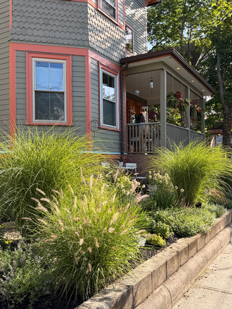 Front Garden - Sunny Large Historic 2 Bed/1Bath with Beautiful Garden + Off-Street Parking Triplex