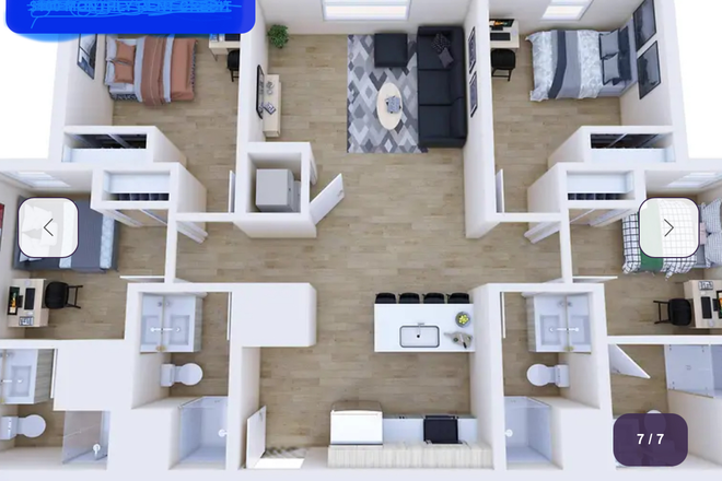 4 x 4 unit would be assigned one of bedrooms - Yugo Flagstaff Grove Townhome