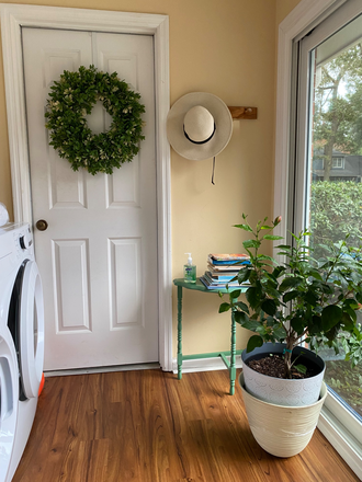 Entrance from garage - Furnished James Island home including utilities - minutes to campus and to the beach