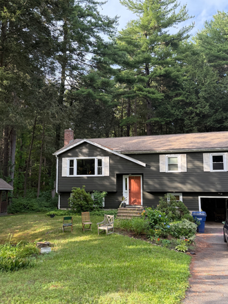 house outside - Large full private floor with one bedroom and bath. Shared full kitchen and deck.