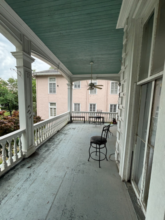 Balcony - Large 4-5 Bedroom on St Charles Ave!