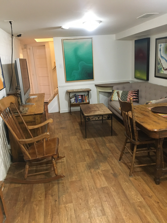 Common area - 1 Furnished Bedroom for Rent in Student Shared Residence - Steps from Bloor/Ossington Subway House