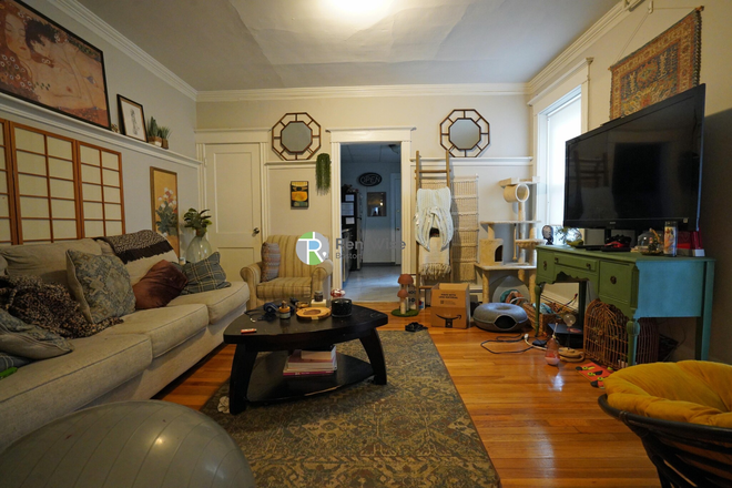 1 - SEPT 2026-Sweet Allston 3 bed plus bonus room! Cat ok. NO BROKER FEE