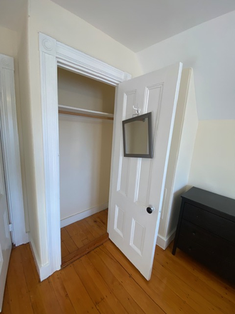 Bedroom - Furnished 1-Bedroom with Office Nook & Living Room – JP Apartments