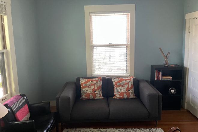 Seating arrangement. - Your Urban Oasis! Sun-lit suite in parkside home, ideal walkable location off Beacon on C-line!