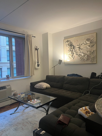 living room - Amazing Deal-Tribeca 1 Br apt-Full Service building-Immediate move in-$4000