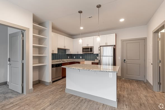 kitchen and common area - North 116 Apartments