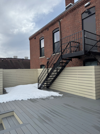 common space outside deck - The Funk Zone