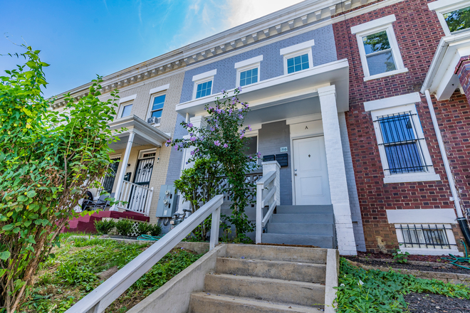 front entrance - Columbia Row House