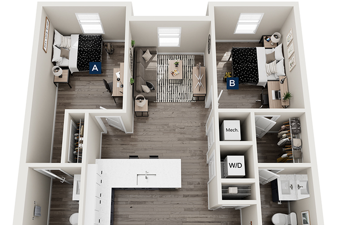 Apartment - The Standard at Four Corners Apartments