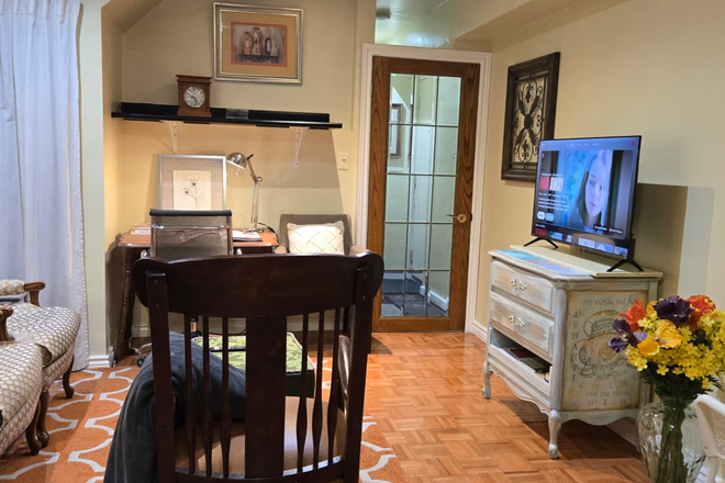 Door leading to front exit - Fully Furnished Apartment For Two , With Parking, WiFi And Laundry