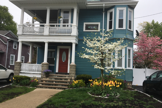 outside , second floor and porch - 1 furnished bedroom & share large, nice condo, near 2 Orange line stops