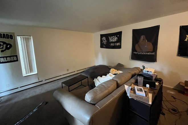 Living Room - Campus Townhouses