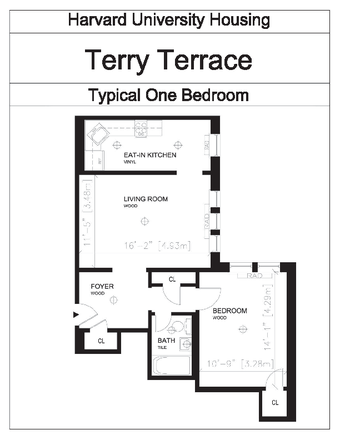 Floorplan (not exact to this unit) - Terry Terrace Apartments