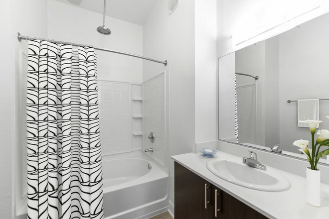Bathroom - Lux 13 Apartments, Single Bed + Bath in 4 Bedroom Unit, Summer 2026 Subleasing