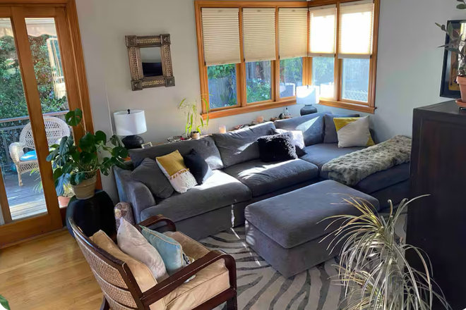 Living Room - Room for rent in a house 1 mile from UC Berkeley Campus