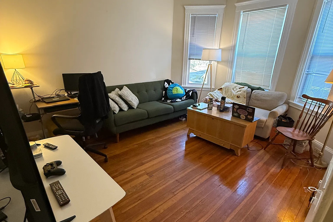 Living room, but not what it currently looks like. Feel free to schedule a call and check out previous Zillow listings - Looking for a third roommate Sep 1 Apartments