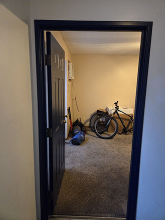 View from entrance - 527 N Grant St Apartment 8, next to campus