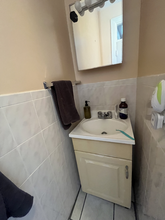 bathroom/sink - 2 bedroom one bath apartment, close to BC