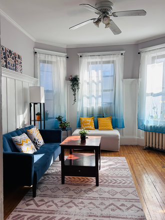 Living area - Spacious Apartment in Allston