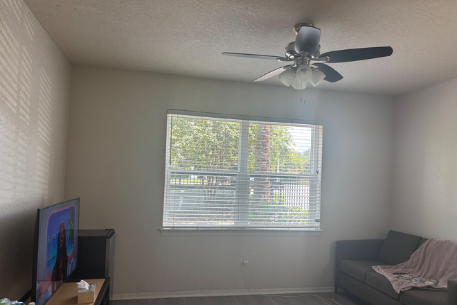 Living room - The Verge Apartments on Alafaya 4 minute drive to campus