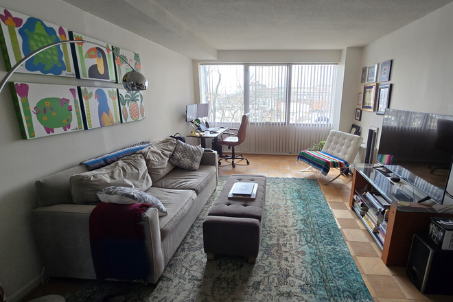 Living Room - SW Waterfront Condo – 2 Blocks to Metro, Steps from The Wharf