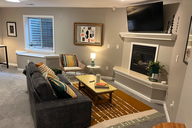 Living room - ? Spacious Furnished 1BR Apartment