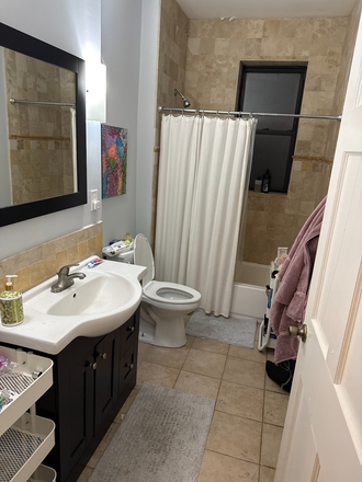 Bathroom 1 - 5 bedroom Brookline Apartment