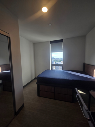 Bedroom - Lightview Single Bed - Discounted Apartments
