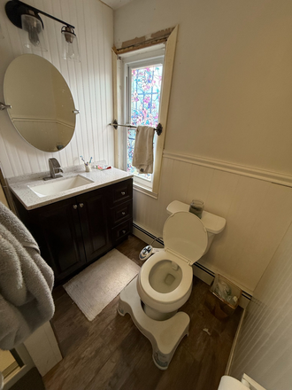 Upstairs bathroom Vanity - Rooms Available for Rent in a House