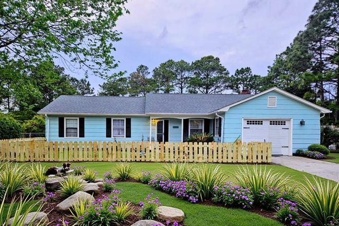 Front of House - Quiet Furnished Studio Next to Nature Park – 4 Miles from UNCW (month to month)
