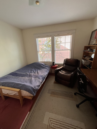 Large bed with plenty of natural light. - Furnished Room Available Now Near Harvard & Red Line Apartments