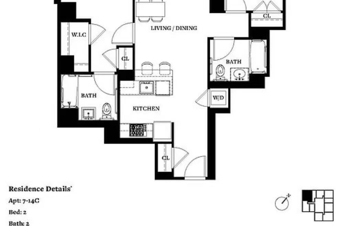 Floorplan - The Italic Apartments