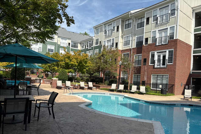 Pool - Two Bedroom Luxury Apartment Minutes from Campus