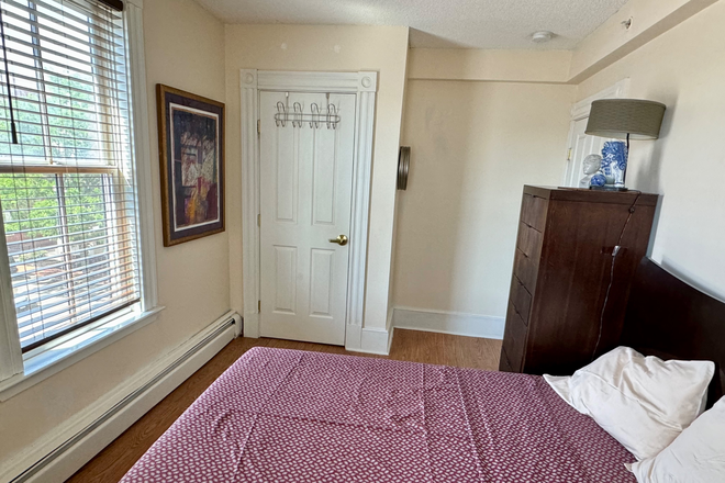 Bedroom 1 - Furnished Room For Rent In Central Sq. Apartment 6. Available 01/01/2026