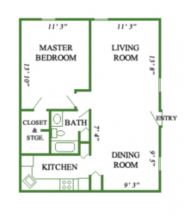 Floorplan - Puffton village Townhome
