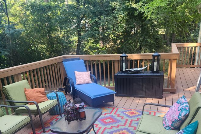 Deck - LaVista Park (Brookhaven) Bungalow - Close to Campus House