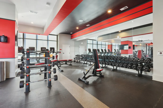 Gym - The Standard 4x4 + Amenities (Sauna, full-body gym, free coffee, etc) Apartments