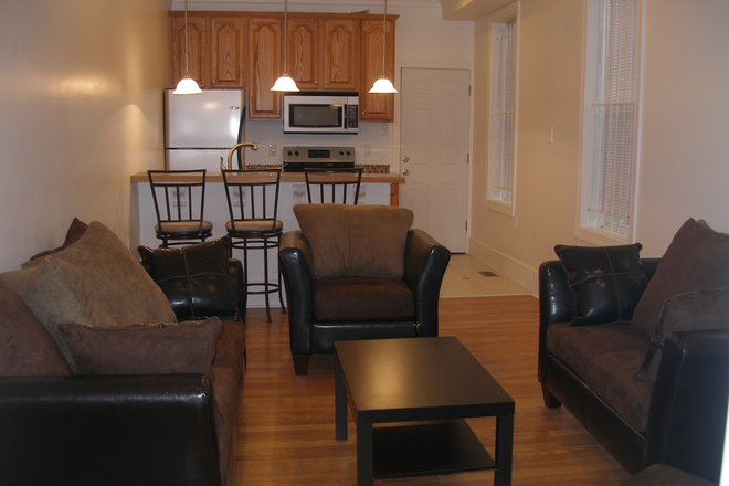 Open Concept Living Room/Kitchen - Fully FURNISHED and updated Off Campus House - Temple